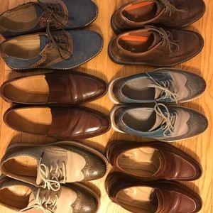 All 6 pair together. Men’s size 7. Women 8.-9.